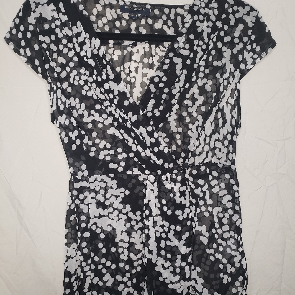 Women's Banana Republic Blouse Size Petite Medium